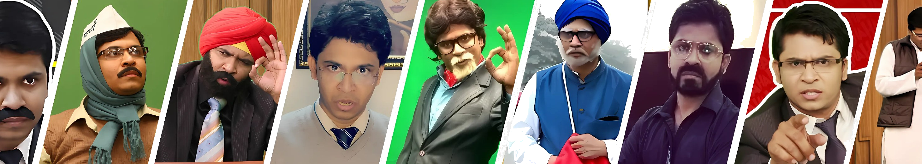 Somnath Karmakar in a range of characters