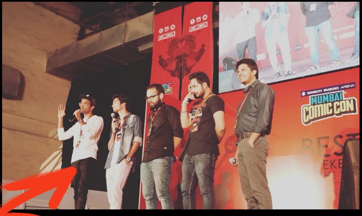 Somnath at Mumbai Comic-Con