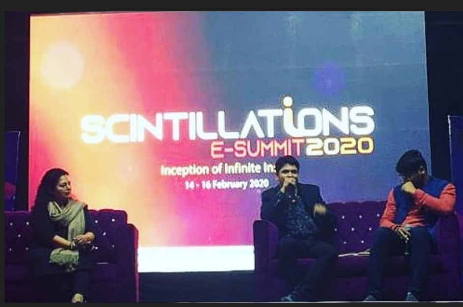 Somnath as chief guest at Scintillations 2020
