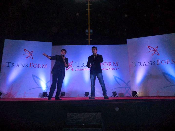 Somnath at a live event