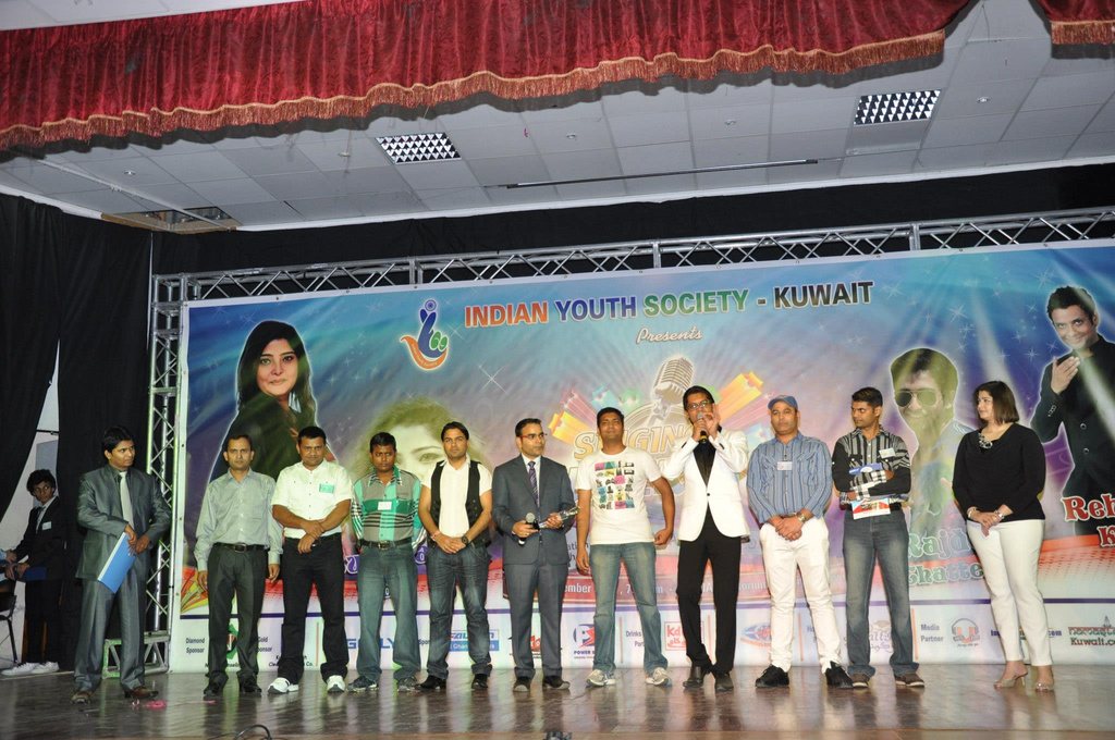 Somnath at a live event