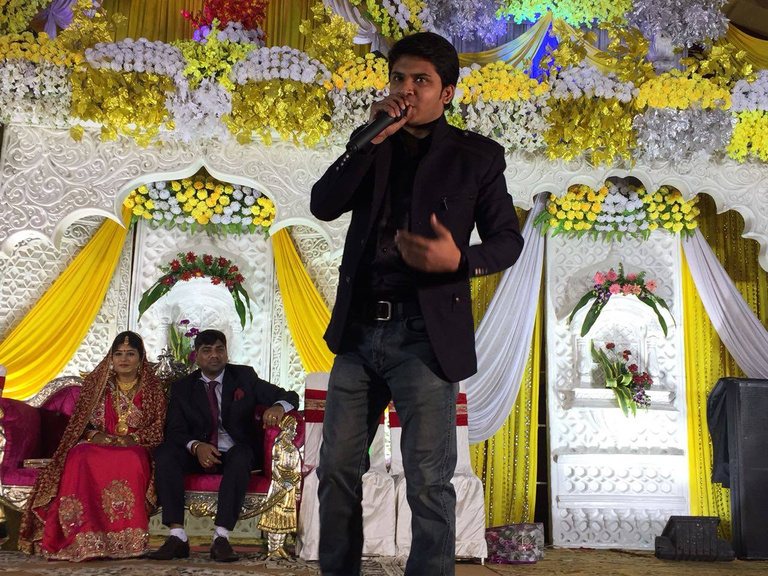 Somnath at a live event